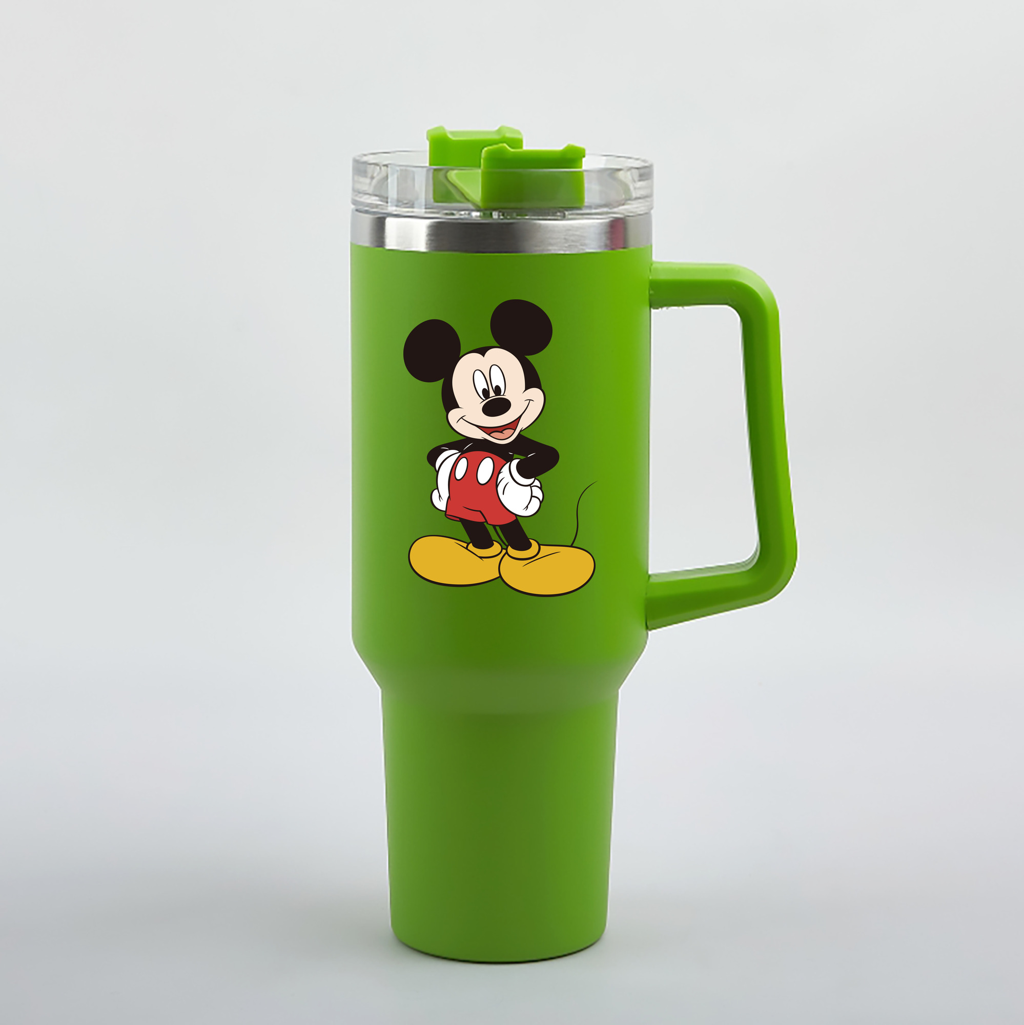 （画像用） ミッキーマウス Mickey Mouse 1200mL車用タンブラー（カラープリント）